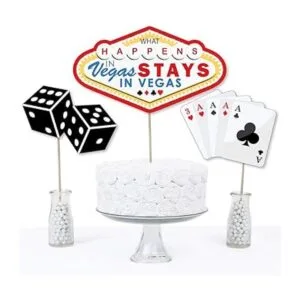 Las Vegas Palillos de centro de mesa para fiestas de_3