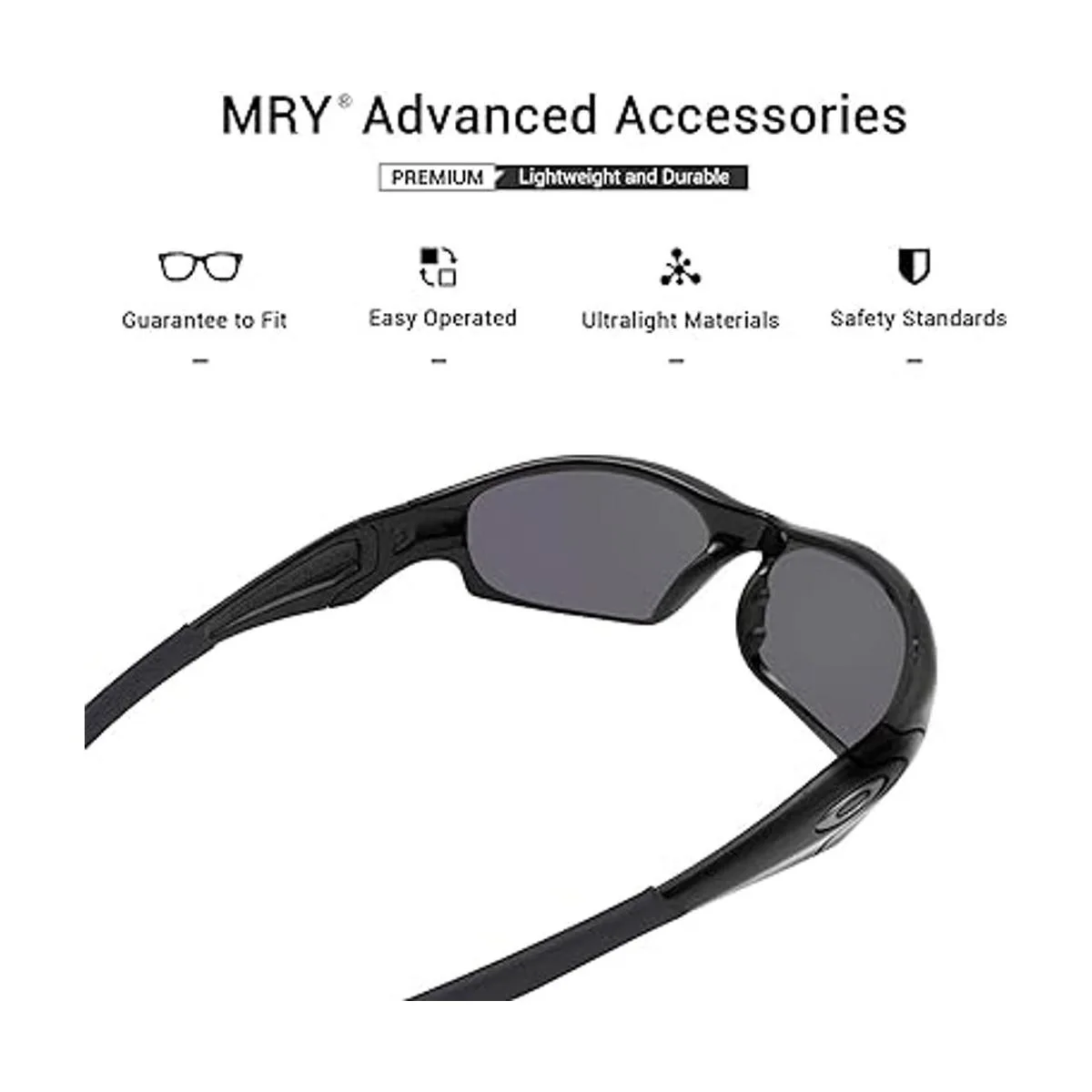 Mryok Calcetines de repuesto para Oakley Straight Jacket_6