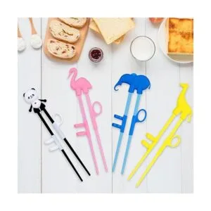 Plum Garden 4 palillos para niños palillos de aprendizaje_5