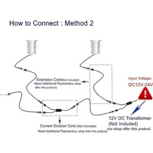 CNBRIGHTER Foco LED en el suelo ángulo de haz estrecho_2