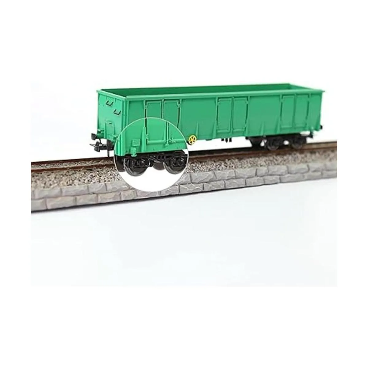 HP0687 2 piezas 187 Modelo Train HO Escala Alto Rim_3