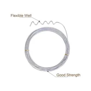 Alambre de aluminio plateado de 0.118 in de diámetro_3