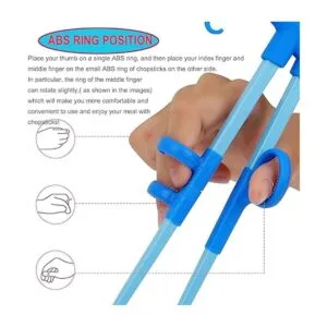 Plum Garden 4 palillos para niños palillos de aprendizaje_4