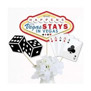 Las Vegas Palillos de centro de mesa para fiestas de_2