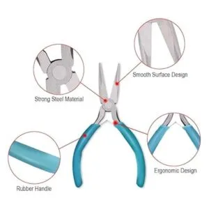 Anezus Juego de 4 alicates de joyería incluye alicates de_3
