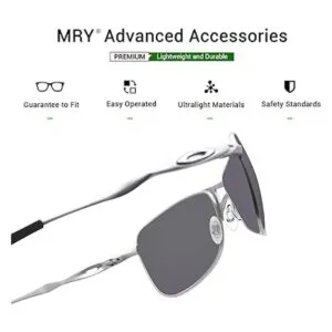 Mryok Orejeras de repuesto para Oakley Crosshair 1.0_6