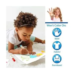 Crayola Cuaderno para colorear Pistas de Blue Color Wonder_4