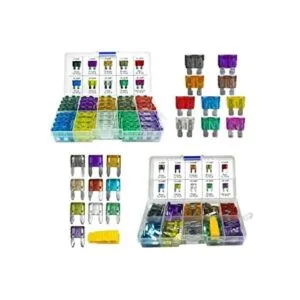 MuHize Juego de 220 fusibles de coche estándar y mini 2A_1