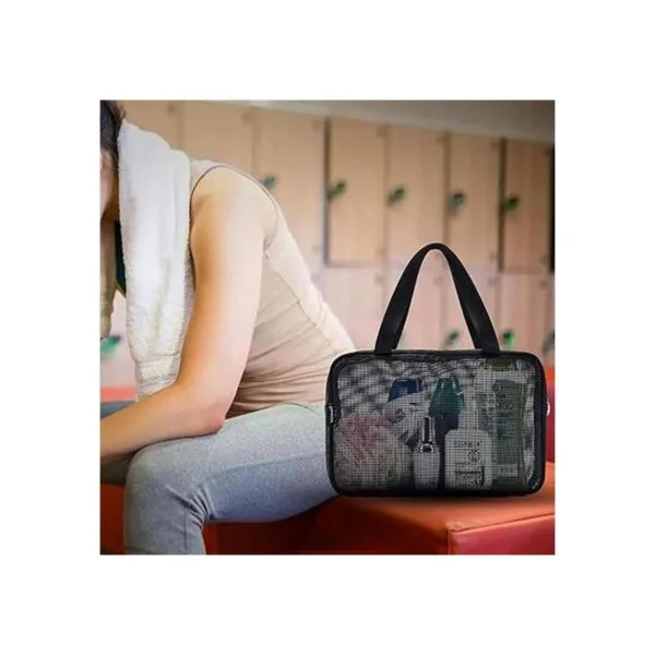 Moyad Bolsa portátil de malla para ducha bolsa de_7