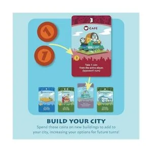 Pandasaurus Games Machi Koro Juego de mesa Juego de_4