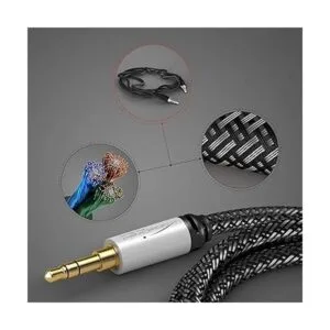 CableDirect Cable auxiliar cable de audio de 4 pies_3