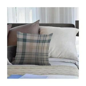 HGOD DESIGNS Funda de almohada a cuadros a cuadros_4