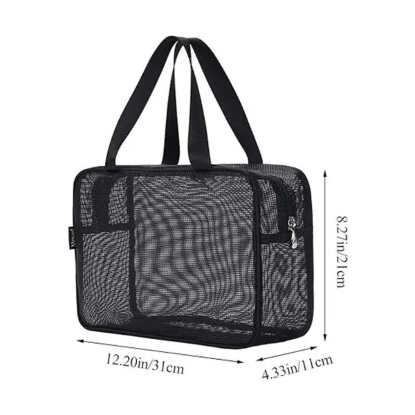 Moyad Bolsa portátil de malla para ducha bolsa de_2