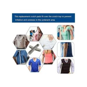 Almohadilla de muletas para axilas almohadillas de_5