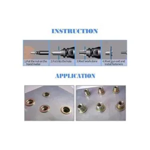 Glarks Kit surtido de tuercas roscadas de inserción_4