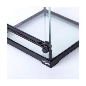 REPTIZOO Mini terrario de cristal de reptiles puerta de_5