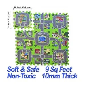 Exultimate juego de 9 piezas de 9 piezas de espuma_4