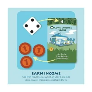 Pandasaurus Games Machi Koro Juego de mesa Juego de_3