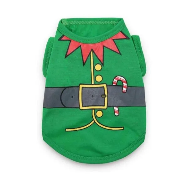 DroolingDog camisa de Navidad para perros pequeños y gatos_1