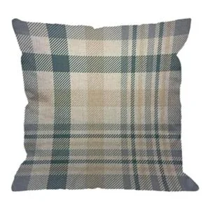 HGOD DESIGNS Funda de almohada a cuadros a cuadros_1