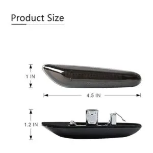 Gempro 2 luces LED transparentes de marcador lateral para_2