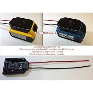 Adaptador de batería para DeWALT 20V Max 18v Dock Power_2