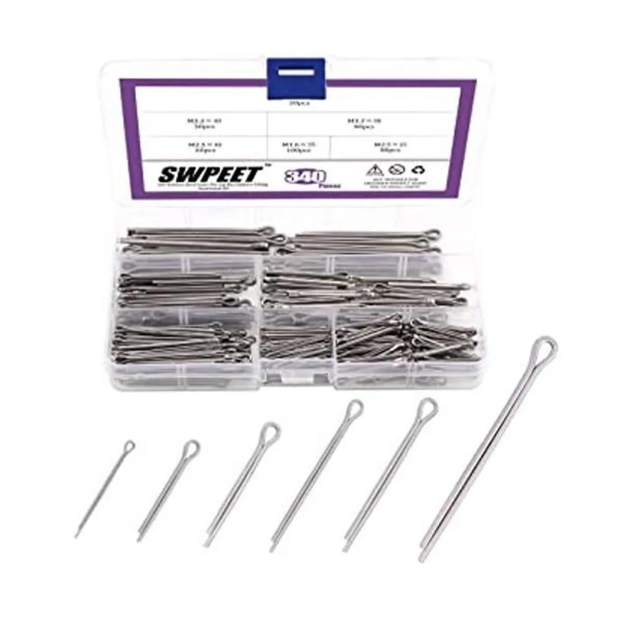 Juego surtido de accesorios de fijación de llave de acero_1