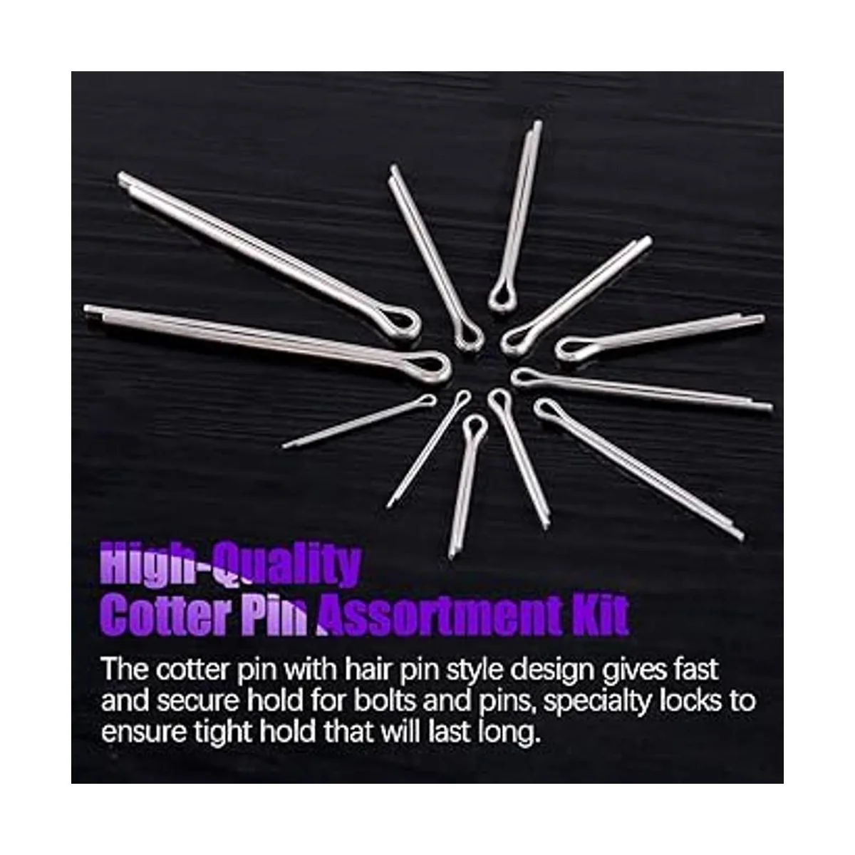 Juego surtido de accesorios de fijación de llave de acero_3