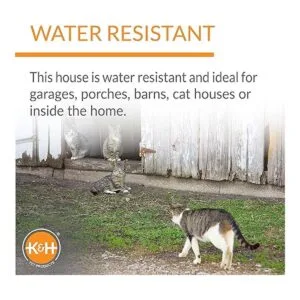 KH Pet Products Refugio para gatos con calefacción al_4
