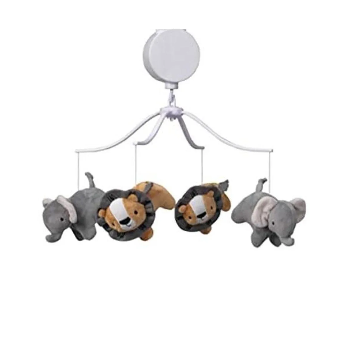 Bedtime Originals Jungle Fun Musical Baby Crib Mobile_1