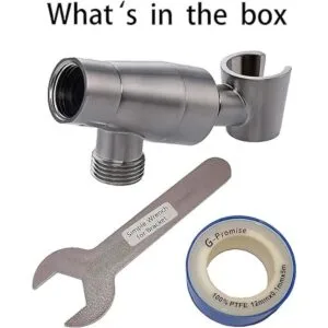 Soporte de ducha 100 metal para cabezal de ducha de mano_5