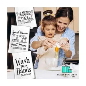 Honey Dew Gifts Toalla de cocina divertida inapropiada de_6