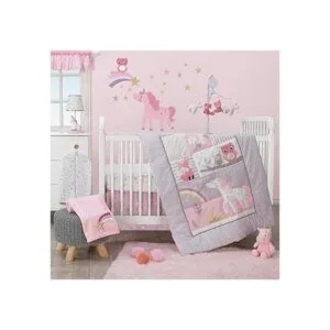 Bedtime Originals Rainbow Unicornio de peluche perlarosa_4