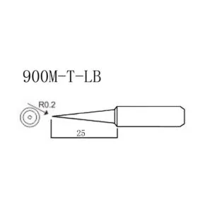 SolderFun 10 puntas de soldador 900MT para HAKKO_2