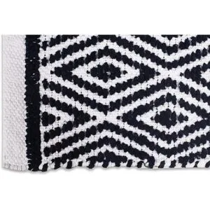 Alfombra 100 de algodón de diamante de 21 x 34 pulgadas_3