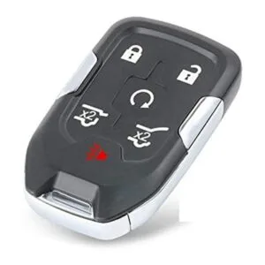 Keyecu Carcasa de llave inteligente remota con 6 botones_1