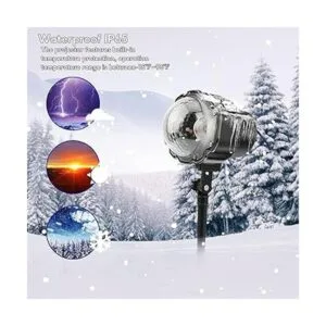 Proyector de luz de Navidad para interiores y exteriores_3