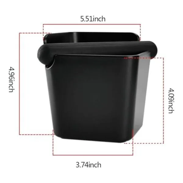 HOMEE Caja de golpe Espresso de 4.8 pulgadas absorbente_4