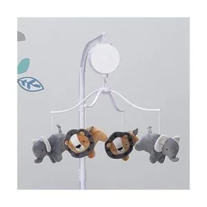 Bedtime Originals Jungle Fun Musical Baby Crib Mobile_3