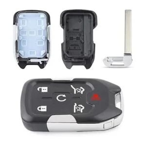 Keyecu Carcasa de llave inteligente remota con 6 botones_2