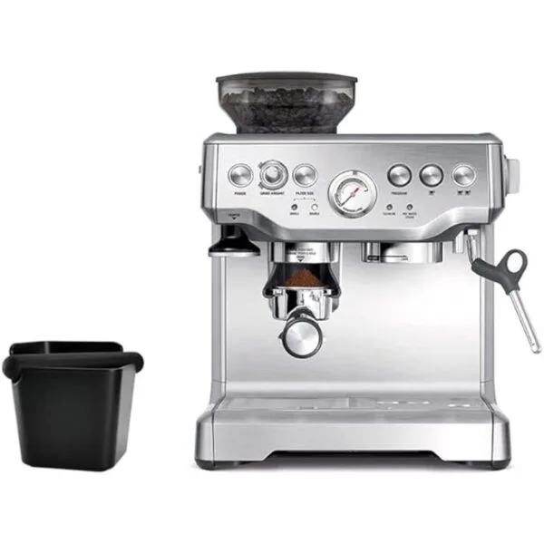 HOMEE Caja de golpe Espresso de 4.8 pulgadas absorbente_5