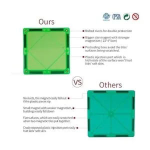 MAGBLOCK Bloques magnéticos juguetes magnéticos para_3