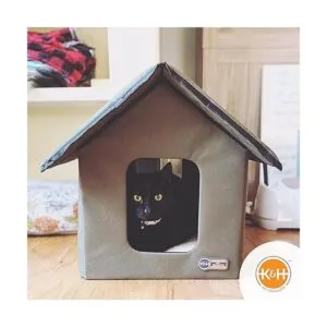 KH Pet Products Refugio para gatos con calefacción al_5