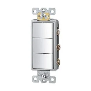 ENERLITES Interruptor de decoración de triple pala_2