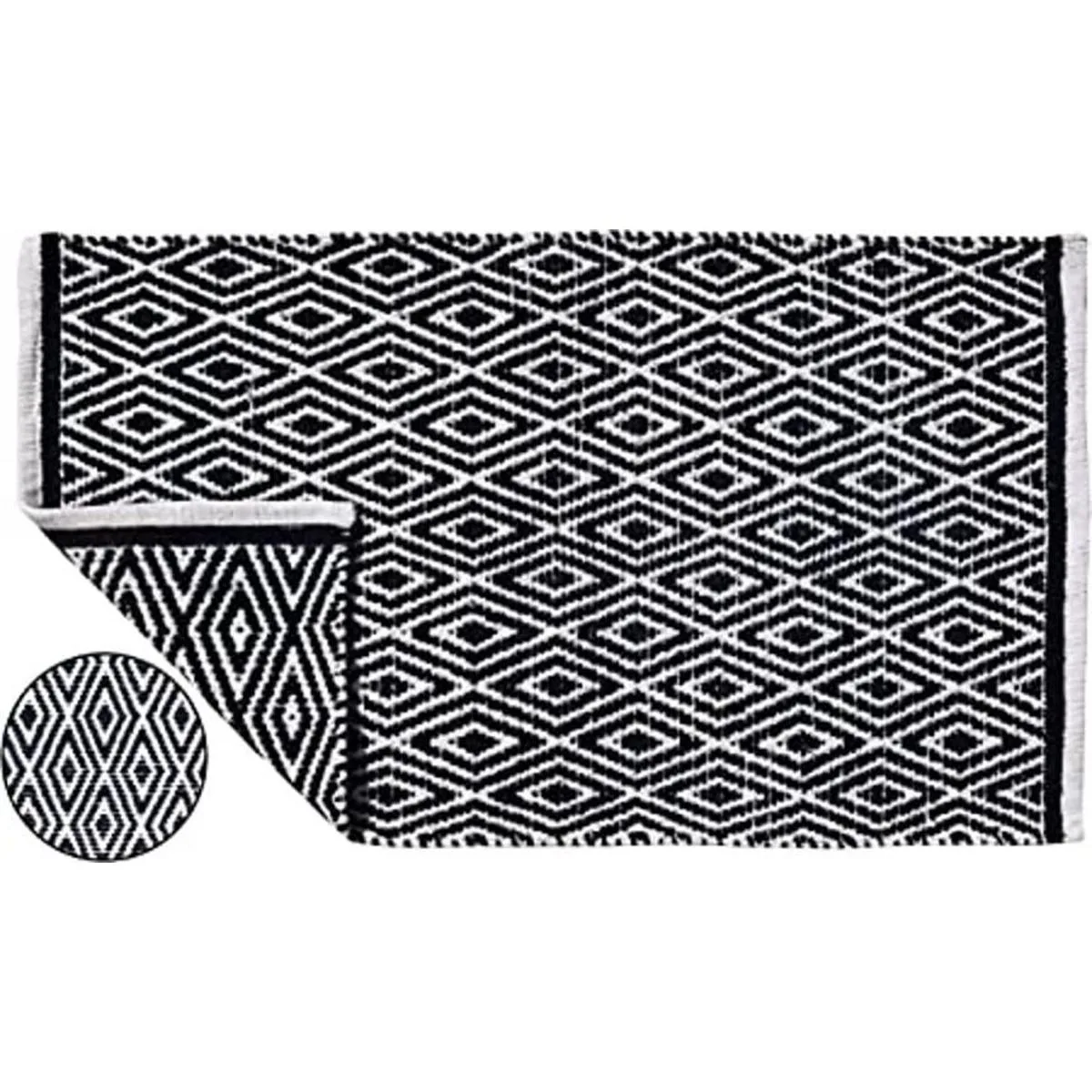 Alfombra 100 de algodón de diamante de 21 x 34 pulgadas_1