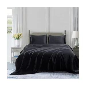 Homiest Sábanas satinadas sedosas_3