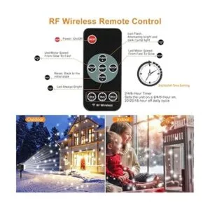 Proyector de luz de Navidad para interiores y exteriores_2