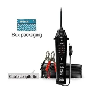 ALLOSUN Probador de circuito eléctrico automotriz DC 224V_5