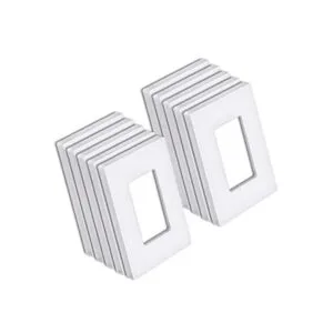 BESTTEN Paquete de 10 platos de pared sin tornillos de 1_1