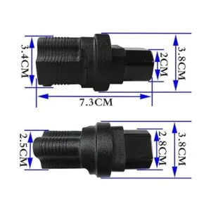 CGTime 3 clavijas USA C14 a NEMA 515R enchufe adaptador de_2